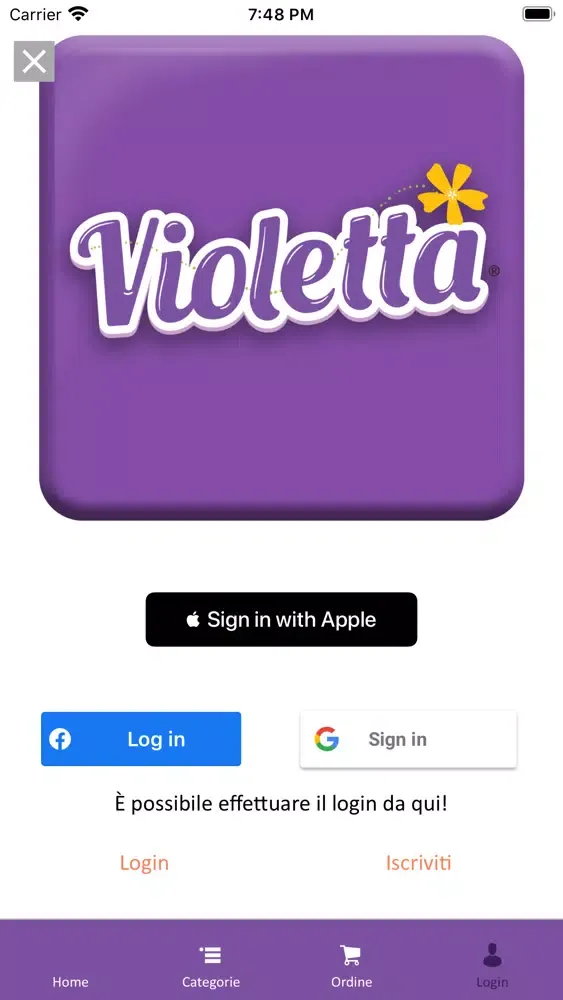 ภาพหน้าจอของ Violetta Shop