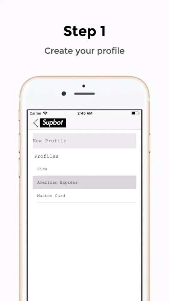 Supbot - Supreme Bot應用截圖