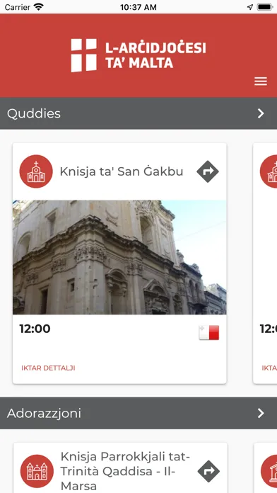Скриншоты Archdiocese of Malta
