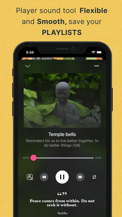 Temple Bells: Mindfulness, Zen سکرین شاٹس
