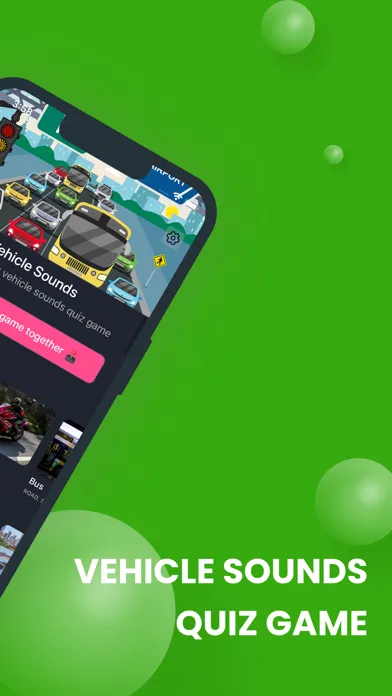 Vehicle Sounds: Learn & Quiz应用截图