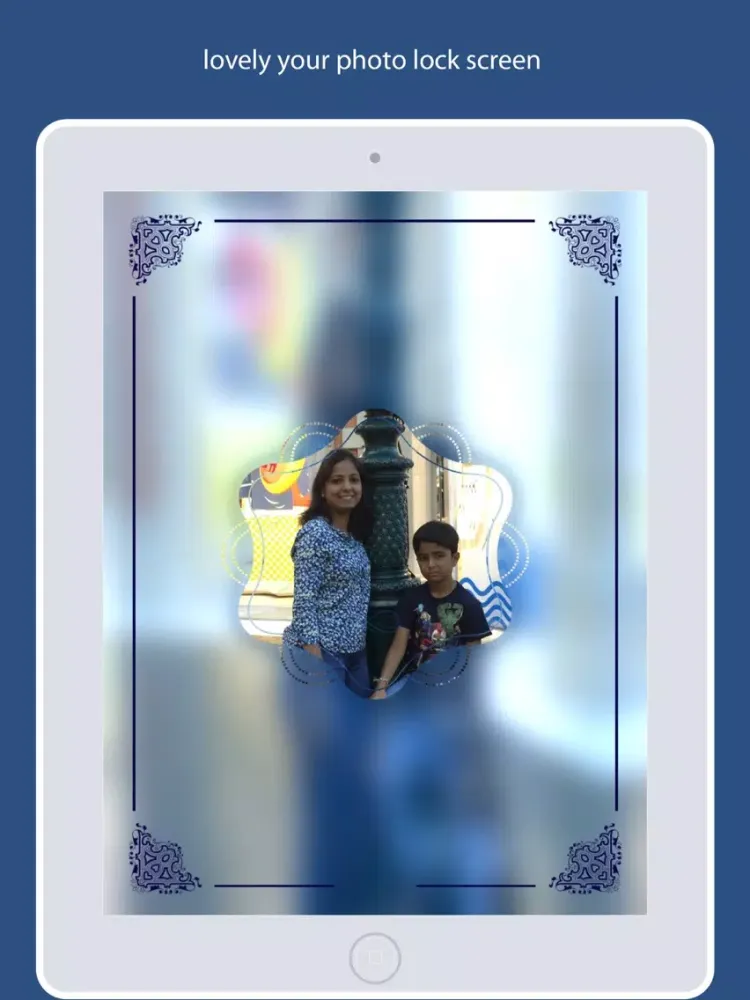 Capturas de pantalla de Photo Lock Screen Design - Lovely Photos Screens iPad 
