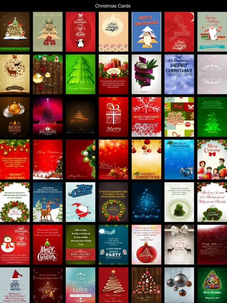 Christmas Lock Screens Wallpapers / Backgrounds iPad  Ekran Görüntüleri
