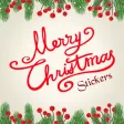 Christmas Stickers & Quotes Decorate Festive Photo