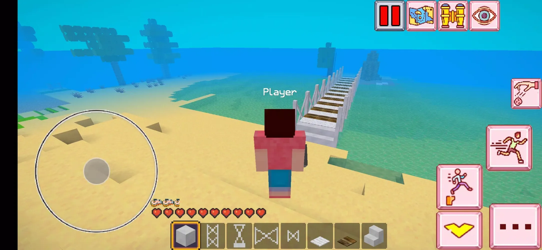ภาพหน้าจอของ VIP MiniCraft Bridge Builder