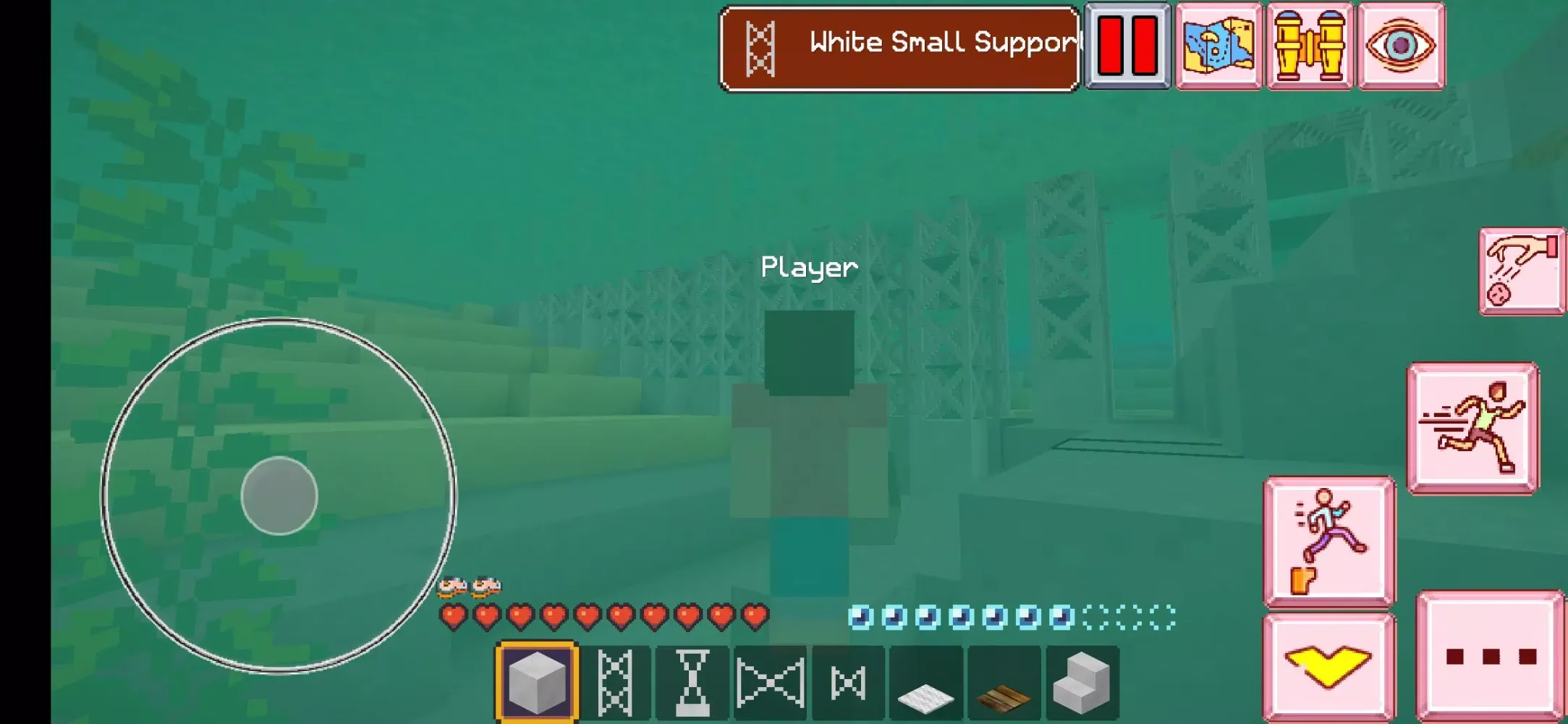 ภาพหน้าจอของ VIP MiniCraft Bridge Builder
