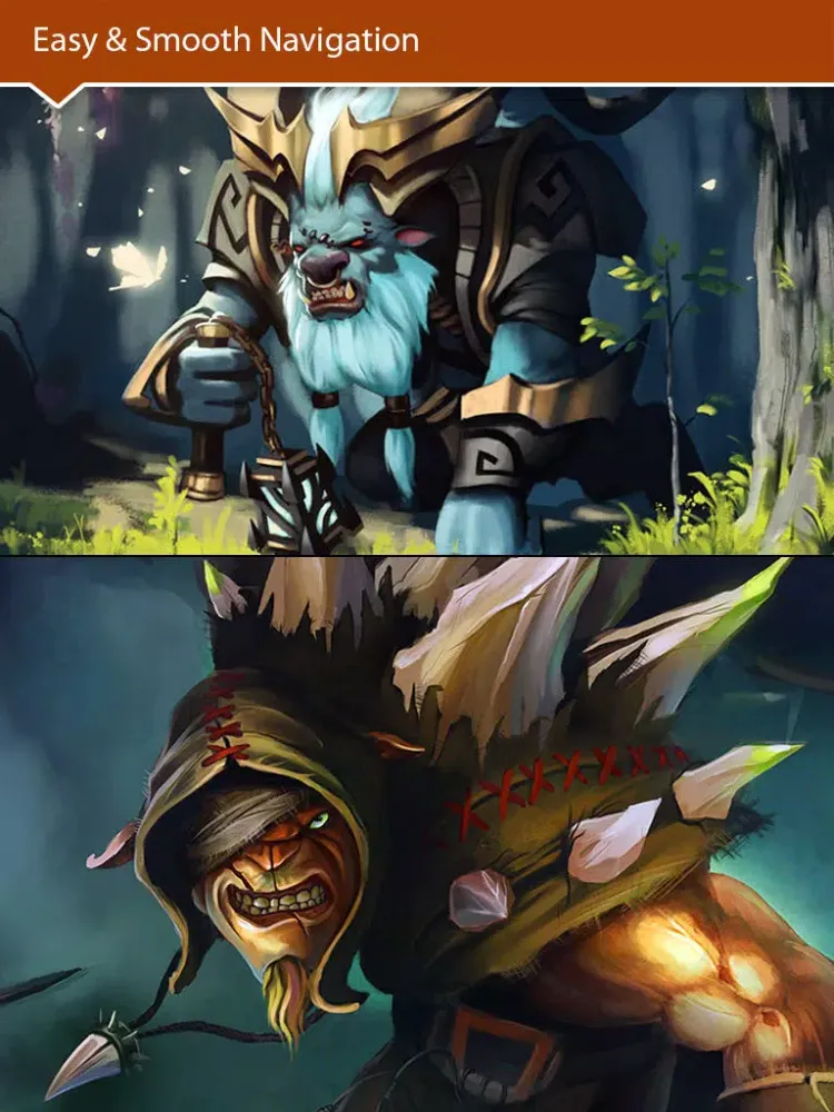 Скриншоты HD Wallpapers and Backgrounds Free For DOTA-Fan Edition : Unofficial Version iPad 