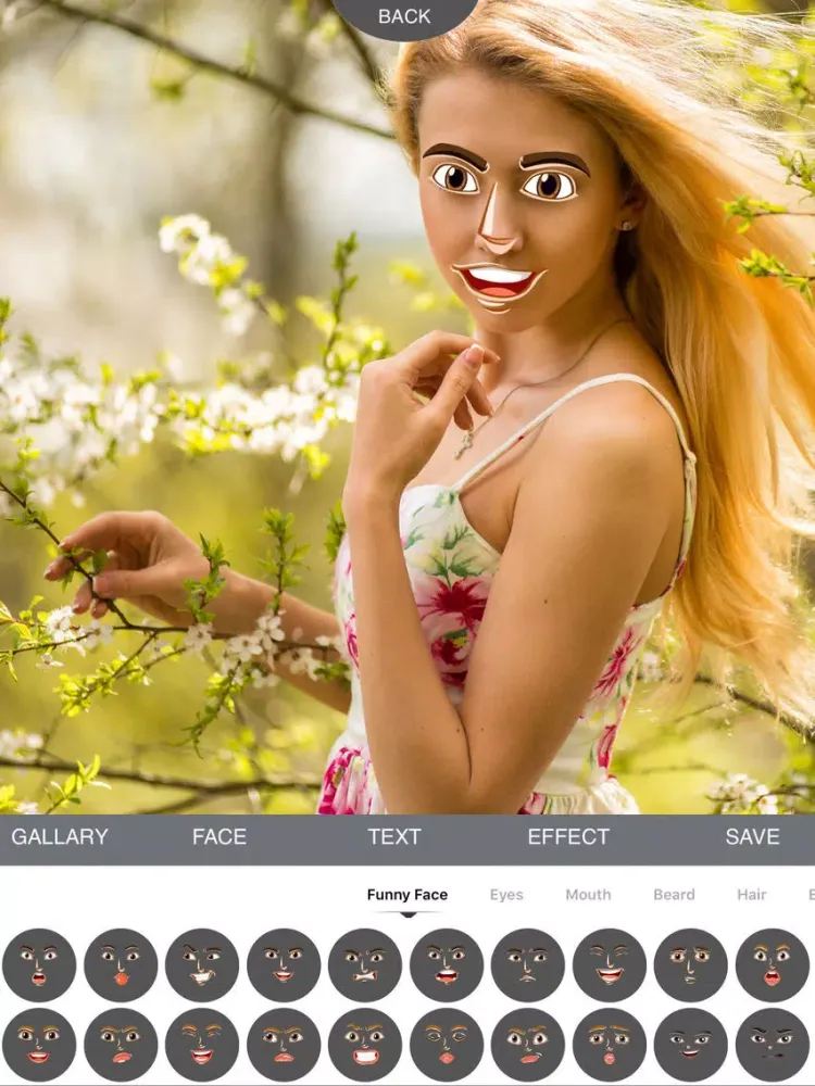 Funny Face Maker: Photo Editor iPad  스크린샷