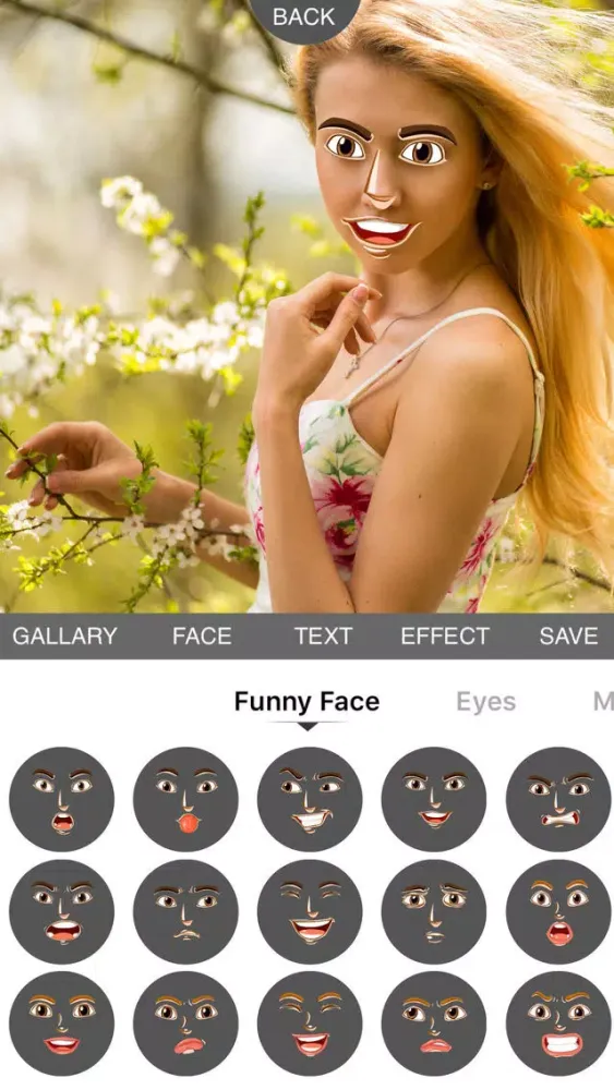 Funny Face Maker: Photo Editor 스크린샷