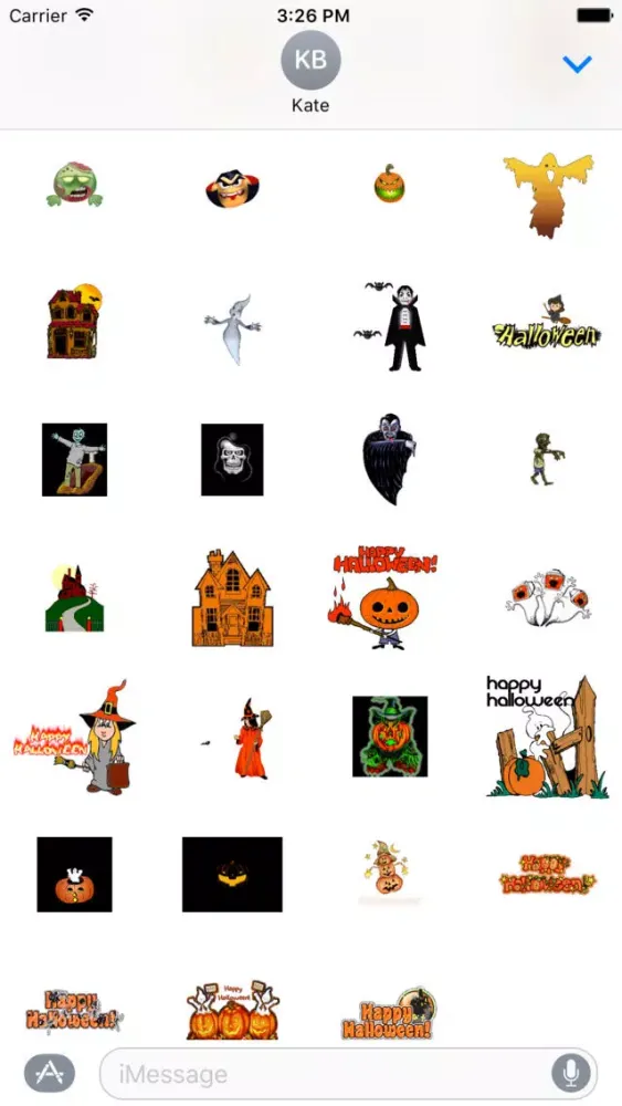 Ảnh chụp màn hình của Halloween Character