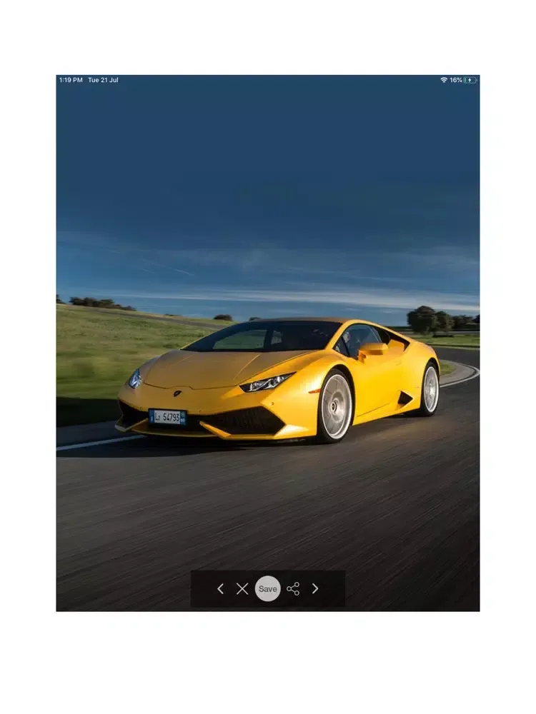 Captures d'écran de HD Lamborghini Cars Unofficial iPad 