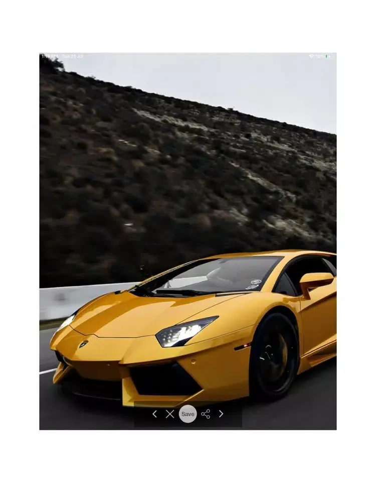 Captures d'écran de HD Lamborghini Cars Unofficial iPad 