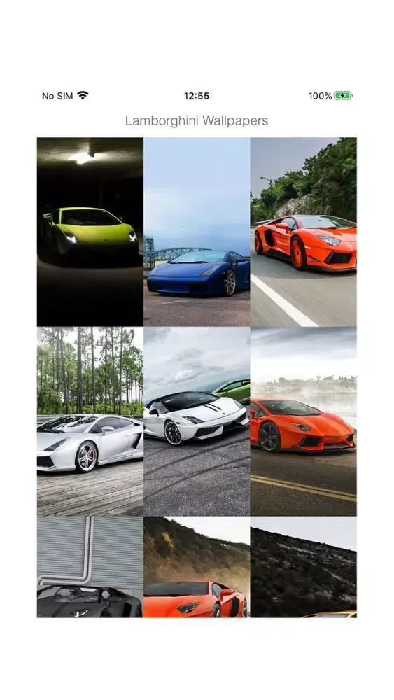 Captures d'écran de HD Lamborghini Cars Unofficial