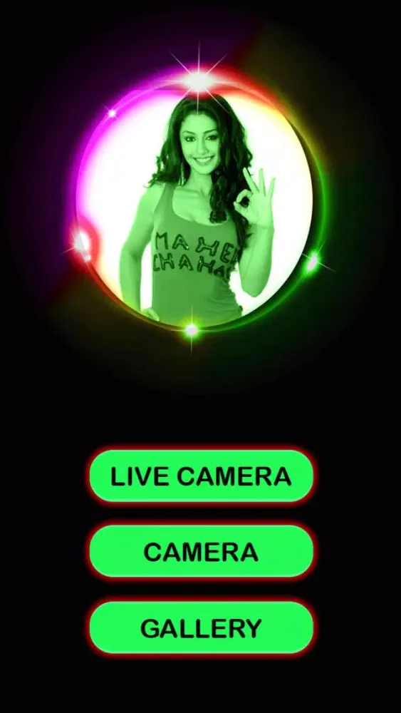 Luminous effects - Add Lighting Stickers on Photos Screenshots