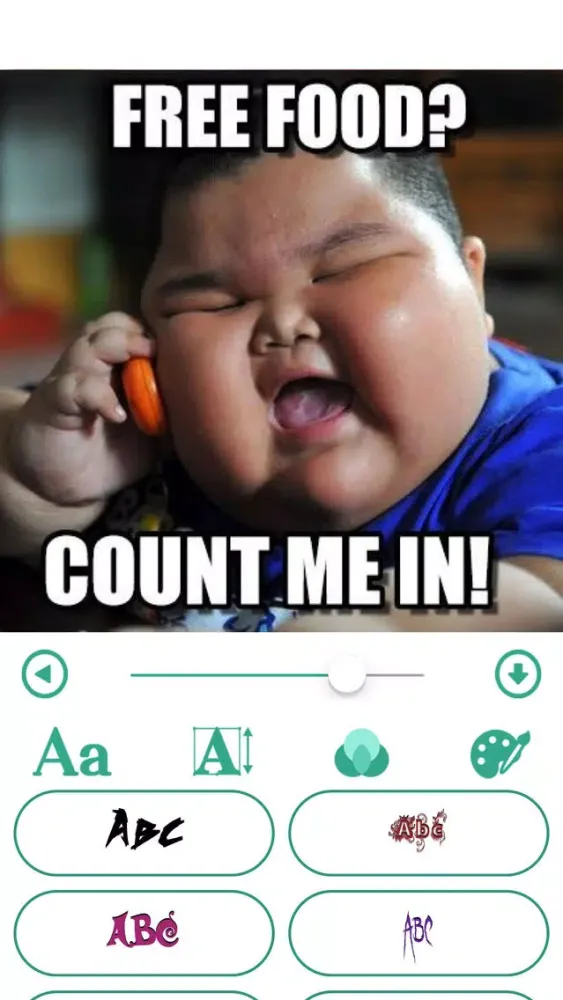 Screenshot di Meme Creator - Make Your Own Memes Maker