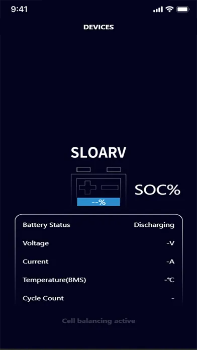 Zrzuty ekranu SolarV LFP