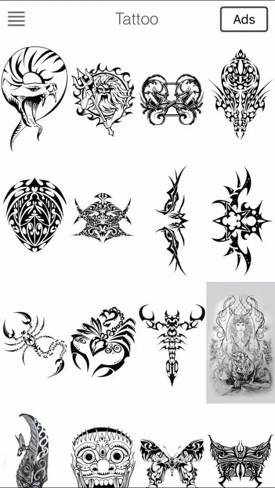 Tattoo - Design Idea / Style Pictures Collections应用截图