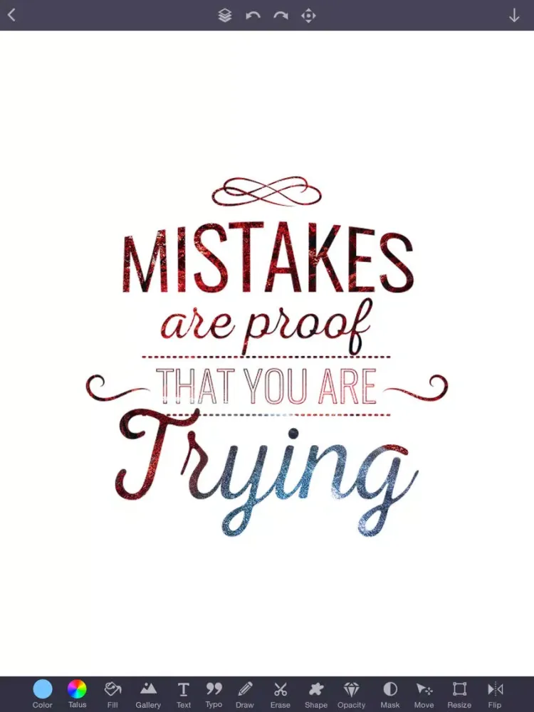 Typography Quote Maker- Quote Creator, Make Quotes iPad  Screenshots