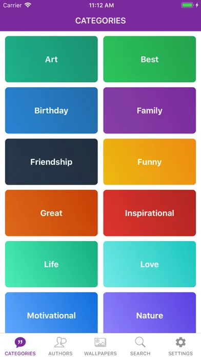 Скриншоты Daily Quotes - Quote Maker