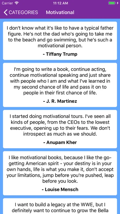 Скриншоты Daily Quotes - Quote Maker