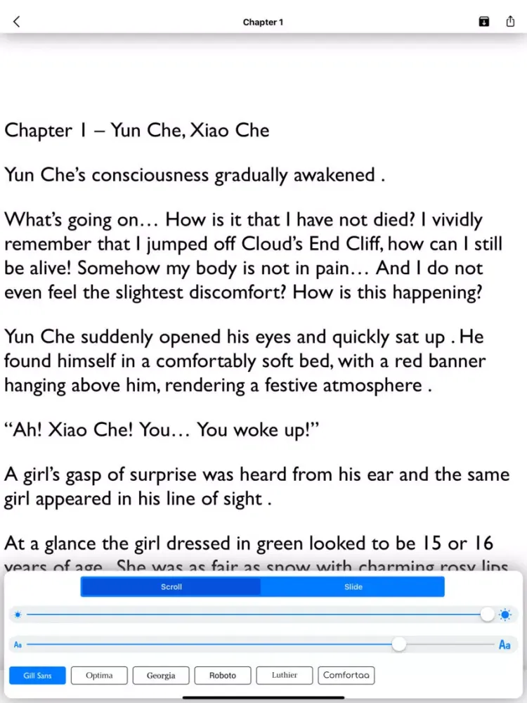 Captures d'écran de Novel Kiss - Translated Novels iPad 