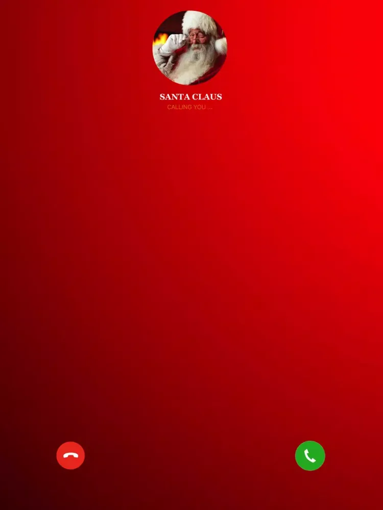 Santa Call & Text You iPad  स्क्रीनशॉट