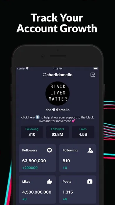 Скриншоты TT Stats -Get Followers &Fans