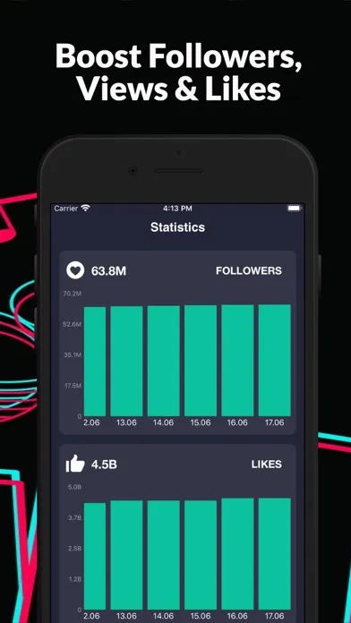 Скриншоты TT Stats -Get Followers &Fans