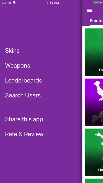 Screenshot di Tracker Stats for Fortnite