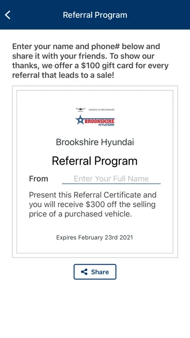 Brookshire Hyundai应用截图