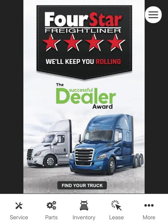 Four Star Freightliner iPad 應用截圖