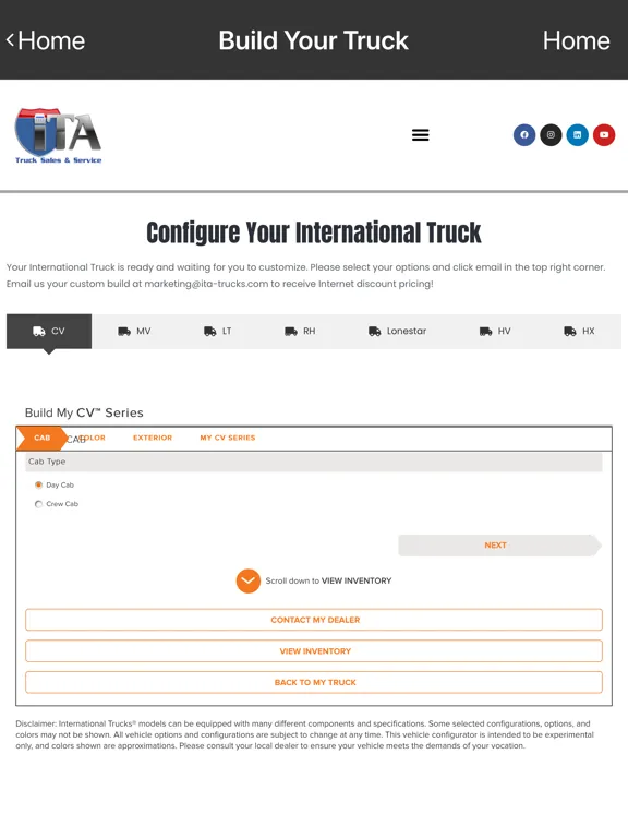 ITA Truck Sales & Service iPad 應用截圖