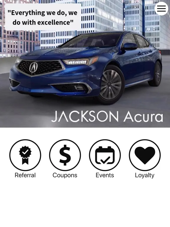 Jackson Acura App iPad  스크린샷
