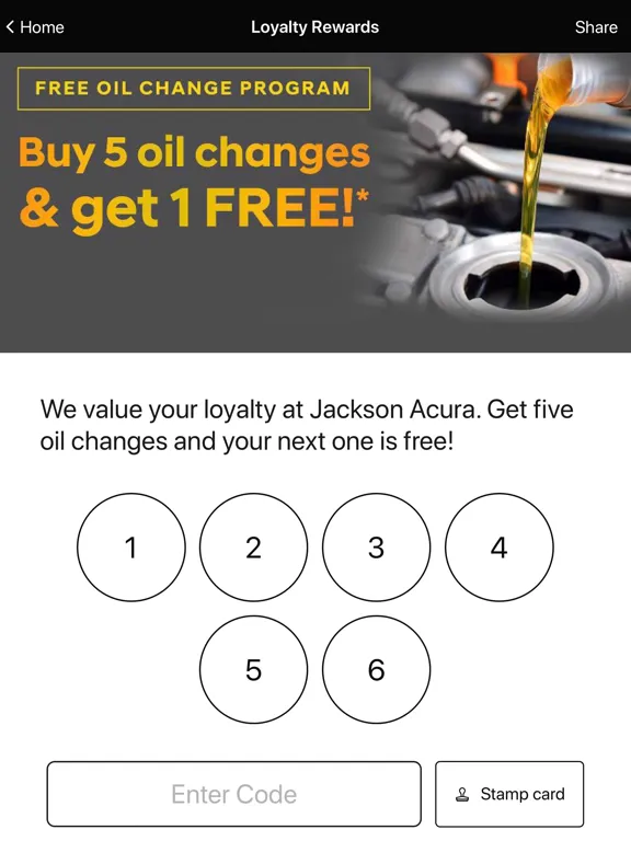 Jackson Acura App iPad  스크린샷
