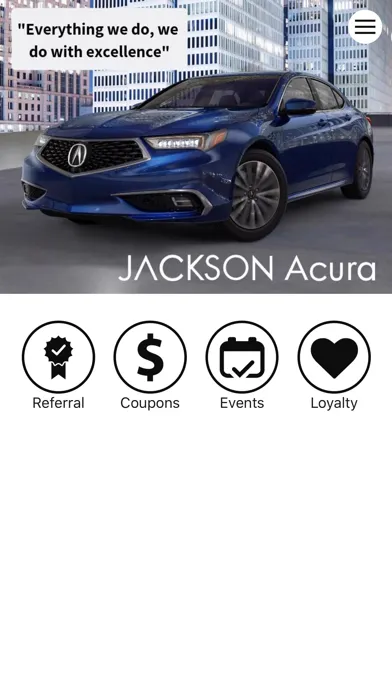 Jackson Acura App 스크린샷