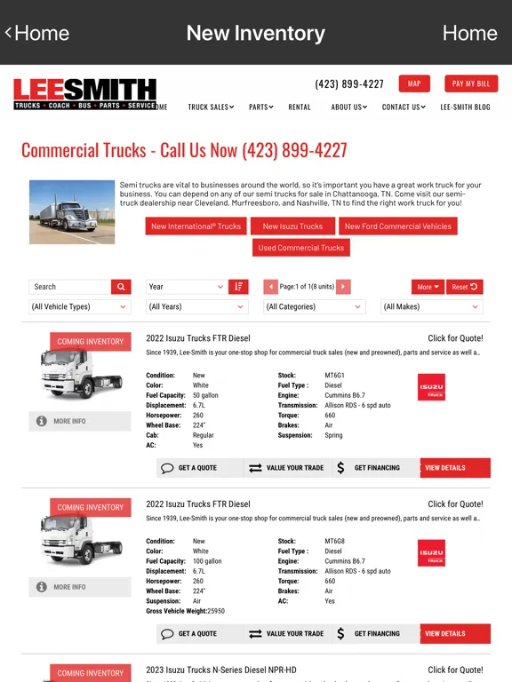 Captures d'écran de Lee-Smith, Inc. iPad 