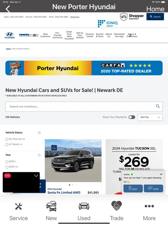 تصاویر Porter Auto Group iPad 