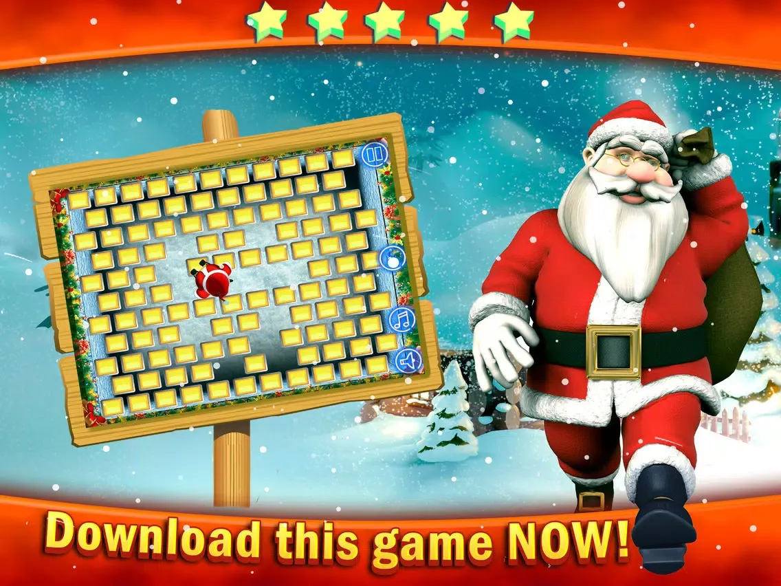 Screenshot di Circle the Santa Claus with Merry Christmas Presents iPad 
