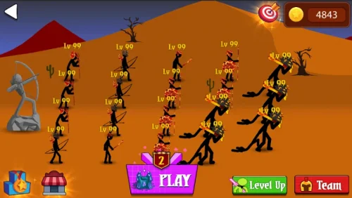 Stickman War: Defense Battle-screenshot-2