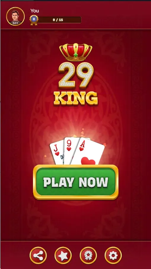 29 King Card Game Offline Screenshots