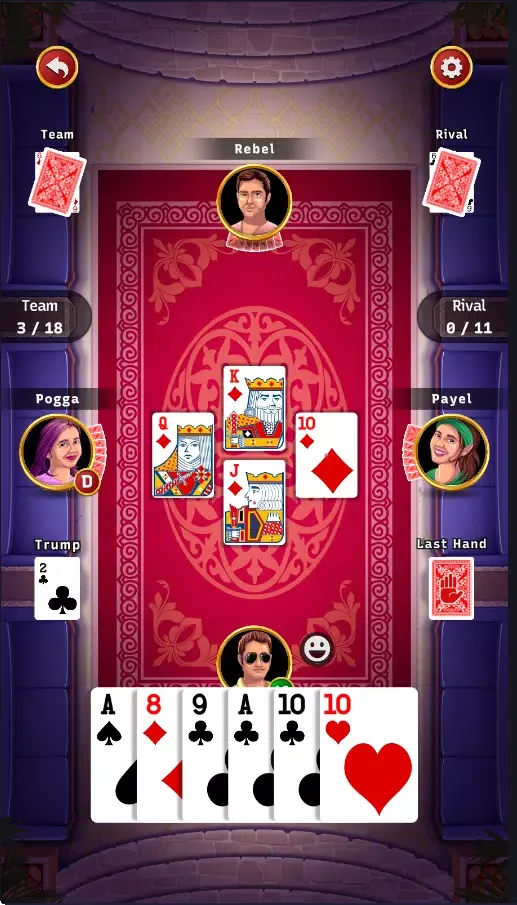 29 King Card Game Offline Screenshots