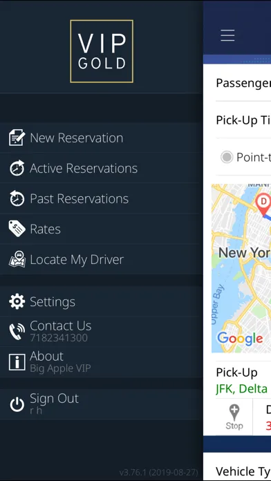 VIP Gold Booking App سکرین شاٹس