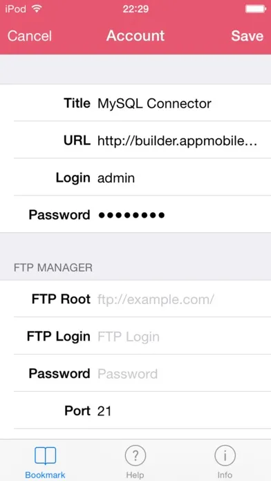 Phantom - PHP Builder for Mobile APP 스크린샷