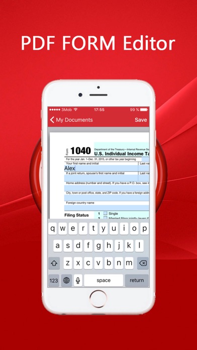 Ảnh chụp màn hình của InstaFORM - PDF FORM Editor