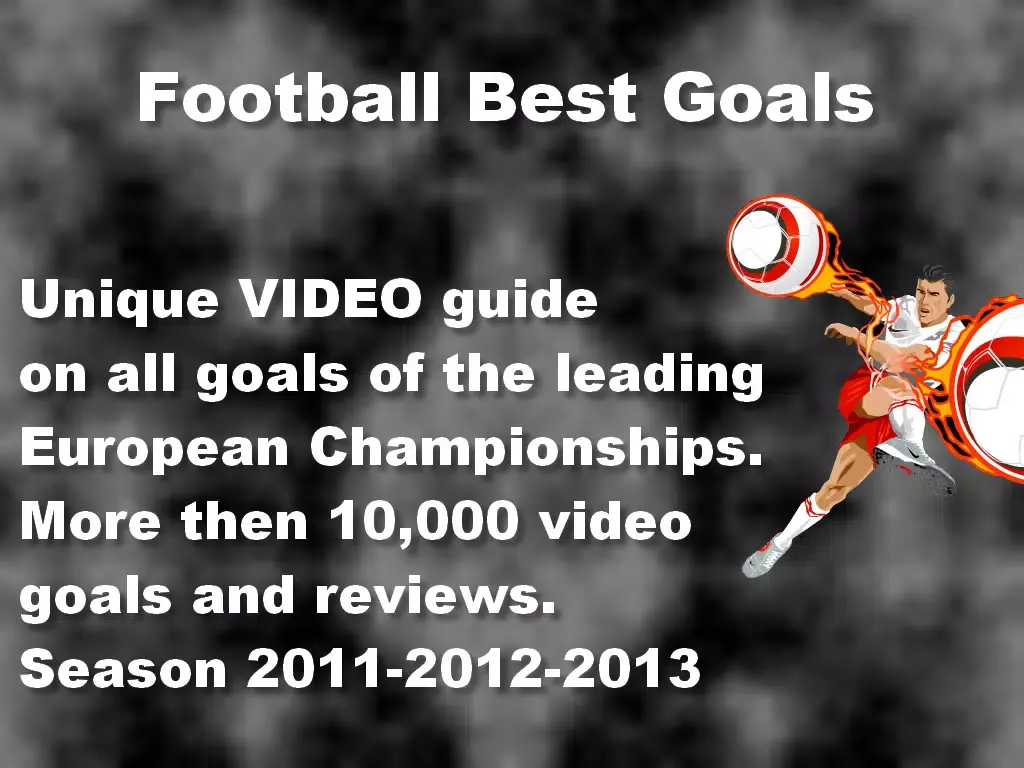 Football Best Goals 2011/2012/2013 iPad 應用截圖