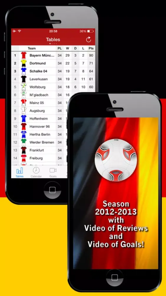 Screenshot di Deutsche Fußball History 2012-2013