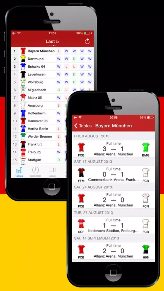 Screenshot di Deutsche Fußball History 2012-2013