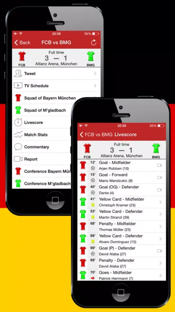 Screenshot di Deutsche Fußball History 2012-2013