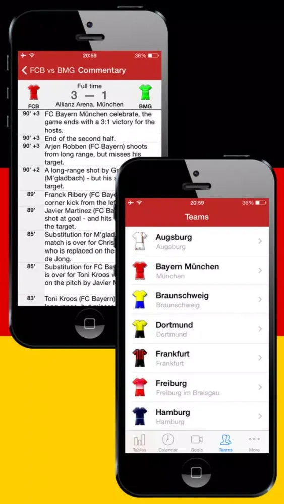 Screenshot di Deutsche Fußball History 2012-2013