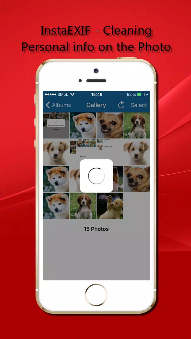 Insta EXIF. Cleaning personal info應用截圖
